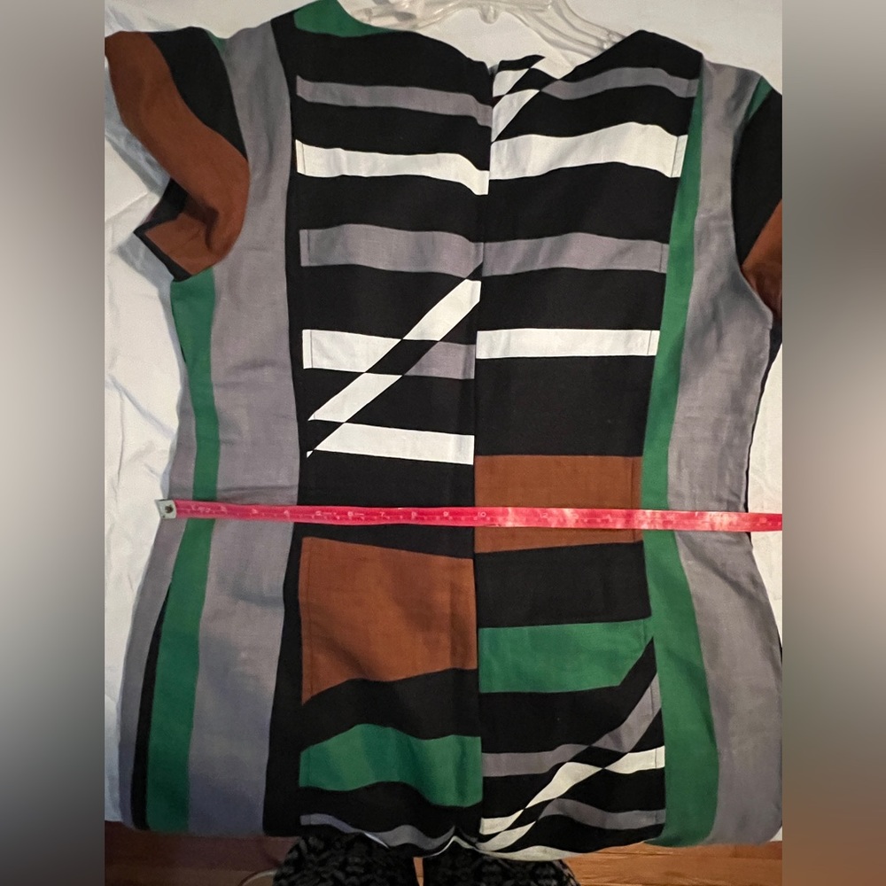 Derek Lam Designation Color Block Shift Dress - image 4